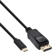 Kabel inline usb-c displaypt 3.1 4k m/m 2 m zwart | 40 stuks - thumbnail
