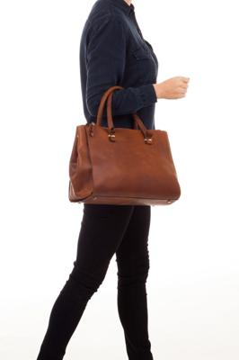 Burkely Vintage Wieske handbag-Cognac