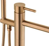 Ben Lavion badmengkraan geborsteld koper pvd - thumbnail