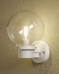 Konstsmide Nemi Twighlight 7322-250 Buitenlamp (wand) Spaarlamp, LED E27 60 W Wit