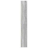 Boekenkast 80x24x176 cm bewerkt hout grijs sonoma eikenkleurig - thumbnail