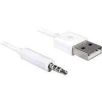 Delock USB, Jack Adapterkabel [1x USB-A 2.0 stekker - 1x Jackplug male 3,5 mm] Kabel 1.00 m - thumbnail