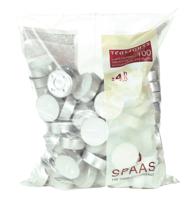 Theelicht wit 4,5u zak 100st Spaas - Spaas - thumbnail
