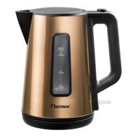 Bestron AWK1000CO waterkoker 1,7 l 2200 W Zwart, Koper - thumbnail