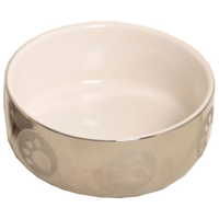 Katteneetbak royal zilver/wit 13 cm Eet-en-drinkbakken-kat Gebr. de Boon - Gebr de boon - thumbnail