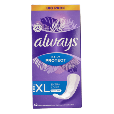 Inlegkruisjes daily protect extra long 42 Stuks