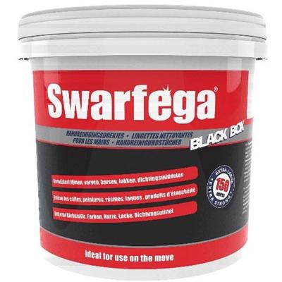 Swarfega Black Box Wipes 150 stuks