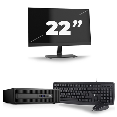 HP ProDesk 600 G3 USFF - Intel Core i5-7e Generatie - 8GB RAM - 256GB SSD - Windows 11 + 1x 22 inch Monitor HP ProDesk 600 G3 USFF - Intel Core i5-7e Generatie - 8GB RAM - 256GB SSD - Windows 11 + 1x 22 inch Monitor