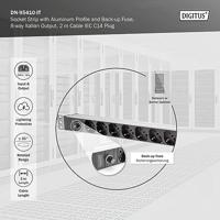Digitus DN-95410-IT energiedistributie 8 AC-uitgang(en) 1U - thumbnail