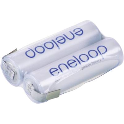 Panasonic eneloop Reihe F1x2 Accupack Aantal cellen: 2 Batterijgrootte: AA (penlite) Z-soldeerlip NiMH 2.4 V 1900 mAh Panasonic eneloop Reihe F1x2 Accupack Aantal cellen: 2 Batterijgrootte: AA (penlite) Z-soldeerlip NiMH 2.4 V 1900 mAh