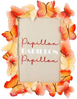 Kersten fotolijst polystone vlinders 10x15x2cm multi Kersten fotolijst polystone vlinders 10x15x2cm multi