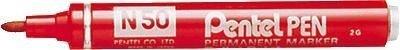 Pentel merkstift pen n50B - rood - Q631302