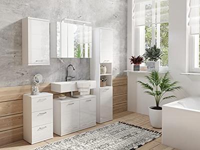 byLIVING Spiegelkast Spree (Wit, 80 cm)