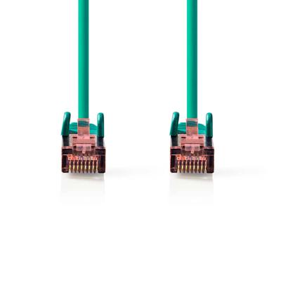 CAT6 S/FTP-Netwerkkabel | RJ45 Male - RJ45 Male | 7,5 m | Groen