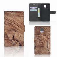 Samsung Galaxy Note 3 Book Style Case Tree Trunk - thumbnail