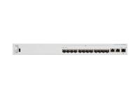 Cisco Zakelijk CBS350-12XS beheerde switch | 12-poorts 10G SFP+ | 2x10GE gedeeld | Beperkte levenslange hardwaregarantie (CBS350-12XS-UK) - thumbnail