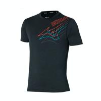 Mizuno Core Graphic T-shirt Heren - thumbnail