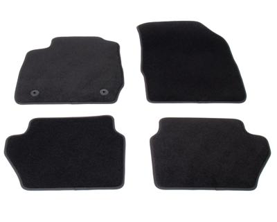 Automatten op maat - zwart velours - Ford Fiesta 2012-2017