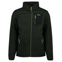 Kjelvik gebreid jack Emmet donkergroen - thumbnail