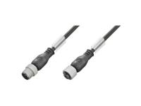 Weidmüller 1108840150 Sensor/actuator connector, geassembleerd M12 Aantal polen (sensoren): 4 Stekker, recht, Bus, recht 1.50 m 1 stuk(s) - thumbnail