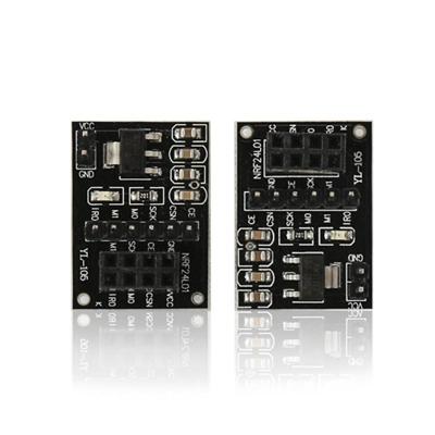 2 stk NRF24L01 + draadloze Module Socket Adapter plaat Board