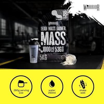Warrior Mass Gainer Banana Creme (5000 g)