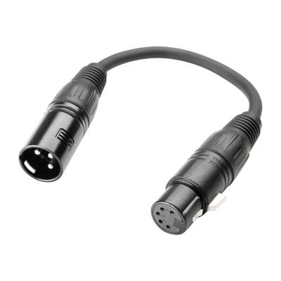 Adam Hall K3DHM0020 DMX verloop van 3p naar 5p Adam Hall K3DHM0020 DMX verloop van 3p naar 5p