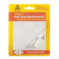 Anti-krasvilt rond 33mm wit 6st Deltafix - Deltafix - thumbnail