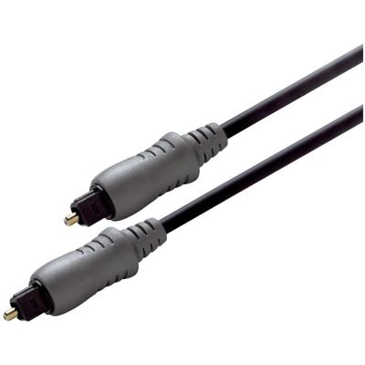 Scanpart Toslink optical audio kabel 3,0m Zwart Optische kabel Zwart Scanpart Toslink optical audio kabel 3,0m Zwart Optische kabel Zwart