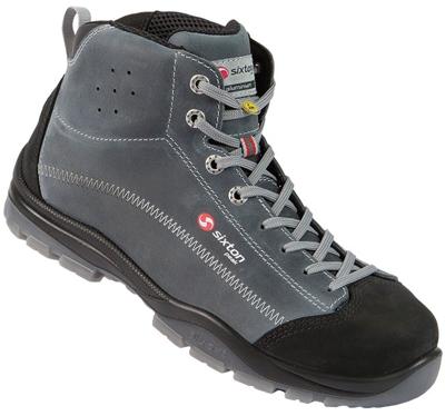 Sixton Peak 93289-03 Pasitos Hoog S3 ESD Grijs/Zwart - Maat 45 - 00.091.015.45