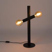 Zuiver Tafellamp 'Hawk' 2-lamps, kleur Zwart - thumbnail