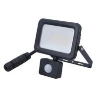 AS Schwabe Optiline 46670 LED-buitenschijnwerper met bewegingsmelder Energielabel: E (A - G) LED 30 W Zwart - thumbnail