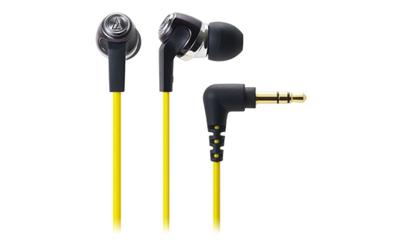 Audio-Technica ATH-CK323M Hoofdtelefoons In-ear Zwart, Geel Audio-Technica ATH-CK323M Hoofdtelefoons In-ear Zwart, Geel