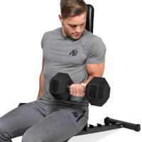 VirtuFit Verstelbare Fitnessbank Pro - Zwart - thumbnail
