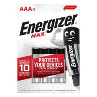 Energizer Alcaline AAA 1,5 V Max (x4) - thumbnail