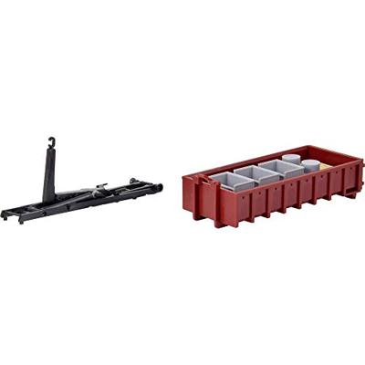 Kibri 15709 H0 Afrolcontainer met rolmechanisme en lading 1 stuk(s)