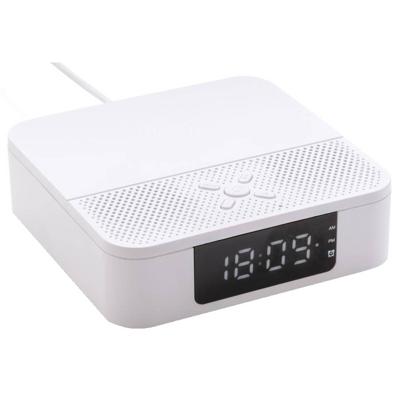 Xd Collection 3-in-1 Speaker/klok Bluetooth 12 Cm Wit 2-delig