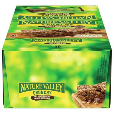 Nature Valley crunchy haver en chocolade single (18x 42gr)