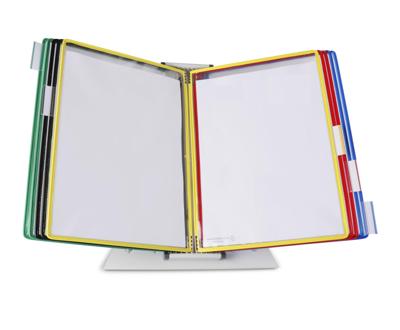 Zichtpanelensysteem bureau tarifold a4 ass 10st