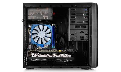 DeepCool DP-MATX-SMTR computerbehuizing Zwart
