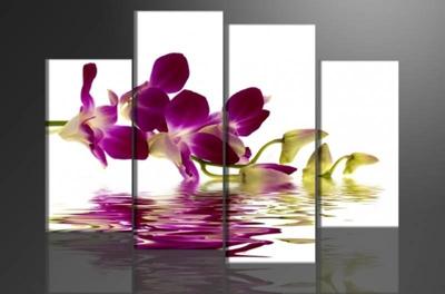 Schilderij-Brooklyn Bridge 100x50cm