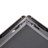 Europel clicklijst Economy, lijst 25 mm, ft A4, zwart - thumbnail