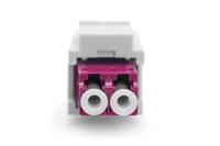 Digitus DN-96019-1-K glasvezeladapter LC/LC 1 stuk(s) Violet - thumbnail