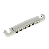 TonePros T1ZS Nickel USA Locking Stop Tailpiece - thumbnail