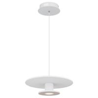 Globo Witte hanglampCarter Ø 38cm met vilt - 15647W - thumbnail