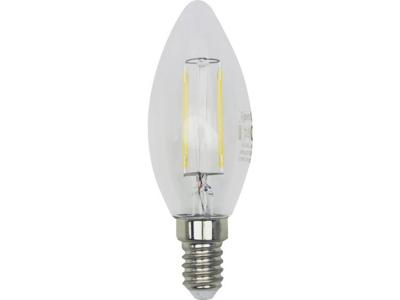 LightMe LED Energielabel A++ (A++ - E) E14 Kaars 2.5 W = 25 W Warmwit (Ø x l) 35 mm x 97 mm Filament / Retro-LED 1 stuk(s)