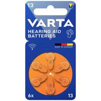 Varta Knoopcel ZA13 1.4 V 6 stuk(s) Zink-lucht Hearing Aid PR48 - thumbnail