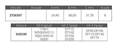 REPUESTOS MOTORES - Bombardier CEF500367 - IMPULSOR