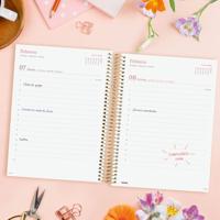 Agenda Finocam DESIGN COLLECTION Flora A5 15,5 x 21,2 cm 2026 - thumbnail