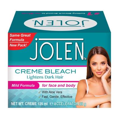 Jolen Ontkleuringscreme creme bleach mild aloe vera 125 Milliliter